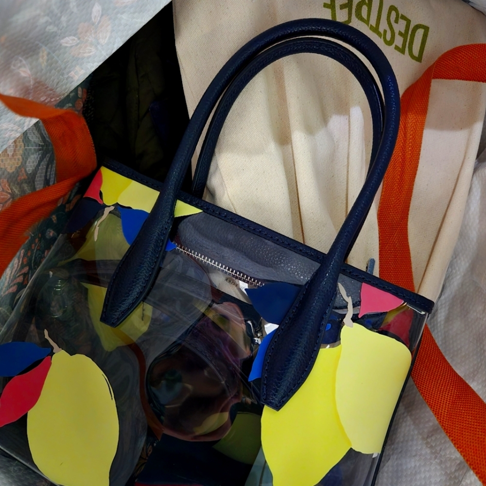 Clear Kate Spade Clear PVC Summer Bag